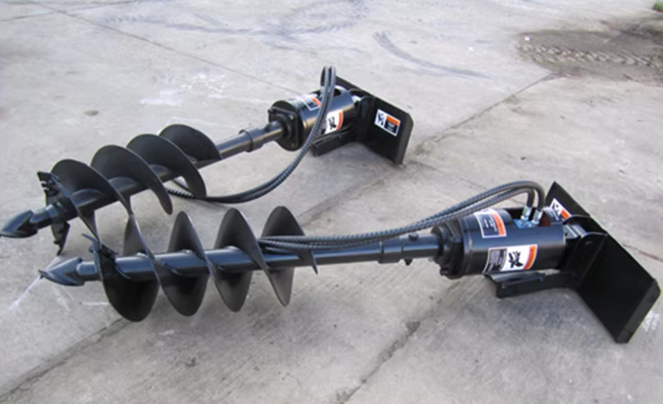 Earth Auger 0510 Series For All Brand Skid Steer Loader , Excavator And Loader , Earth Drill