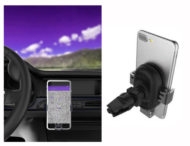 Smart Chip Phone Holder Stand Cmagic Vehicle Wireless Charging Bracket 75% Efficiency