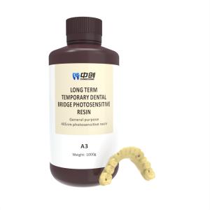 China Temporary Crown Biocompatible Resin Dental Bridge Photosensitive Resin wholesale