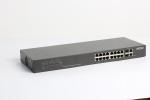 16 10/100M PoE Ports 2 Combo Uplink Ports 18 Port Gigabit Switch