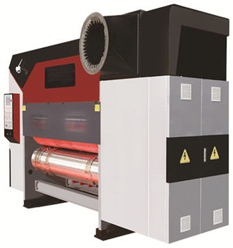 Vacuum Transfer Flexo Printing Machine Printing Slotting Rotary Die Cutter Machine