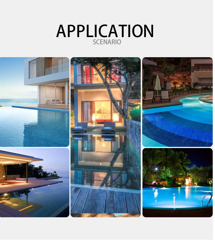 Swimming Pool Waterproof Spa Lights IP68 ABS 12 Volt Par56 2835SMD Chip