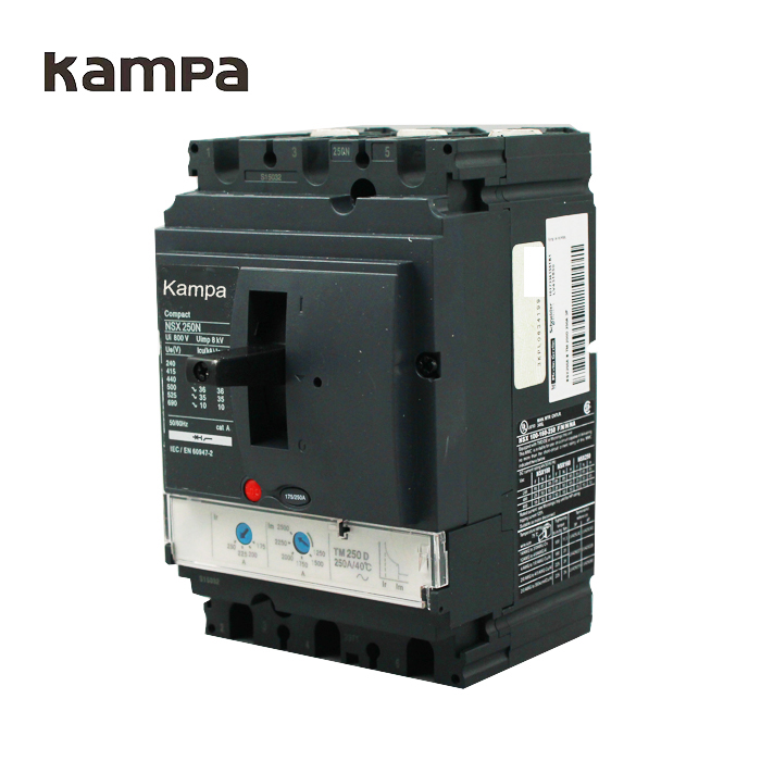 LV429637 NSX circuit breaker Compact NSX100FN - TMD - 16A - 3 poles 3d