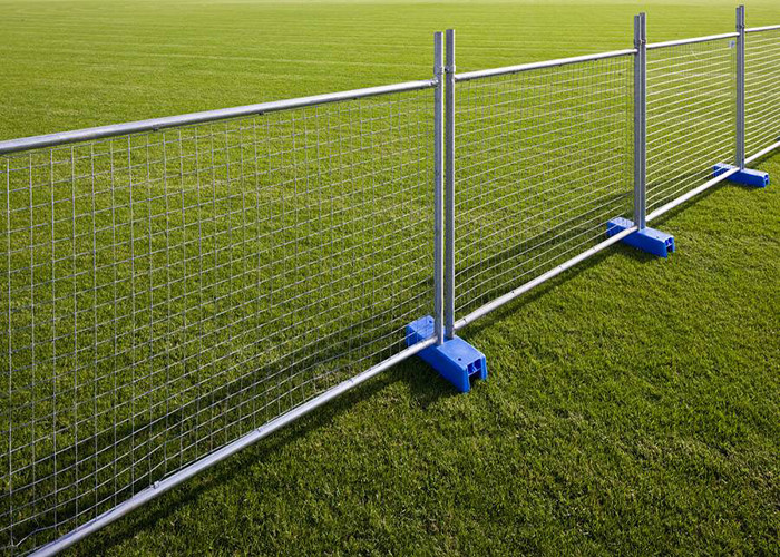ISO9001 6ft Temporary Fence 42 Micron Thick Worksite Fencing