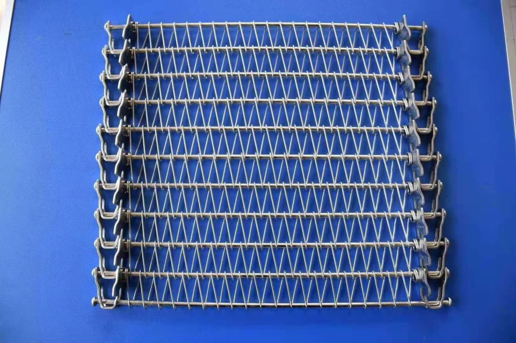 Stainless Steel Wire Mesh Belt Conveyor in Food Industry
