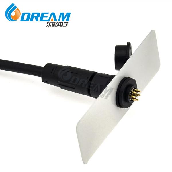 DREAM START Custom Mini Waterproof IP67 Connector for LED Outdoor Automotive Lighting M12 2pin 3pin 4pin 5pin 6pin 7pin 8pin