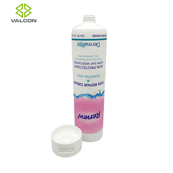 Pink White Plastic Tube Packaging 113 ML Capacity Environmentally Friendly