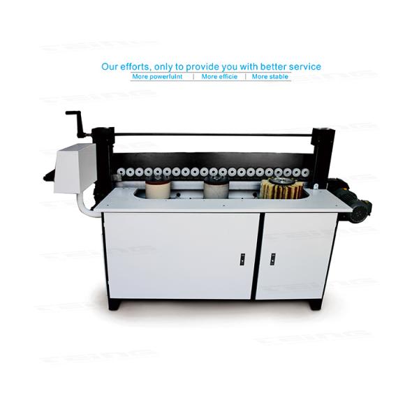 Manufacturing Plant MDF Wood Angle Acrylic Double Side Edge Brush Sanding Polishing Machine