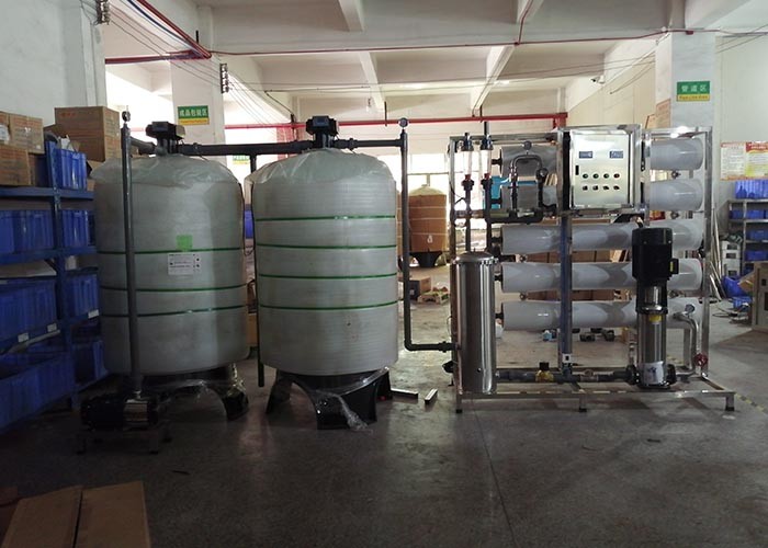 RO Mineral Water Filter Machine Soft Drinking Water Process Line Reverse Osmosis