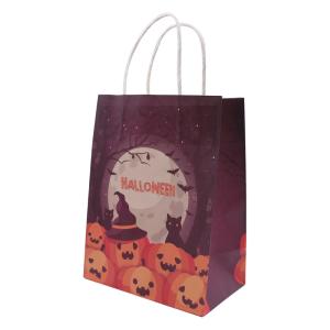 China Recycled Shopping Paper T Shirt Bags With Paper Twist Rope FSC FDA Certified wholesale