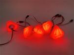 Hot-sales clear cover frosted white cover 63mm amusement rides led pixel lights