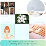 Skin Hair Hand Saas Silk Fibroin Amino Acid White Powder Full Water Soluble PH 5
