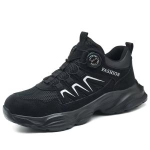 China Men's Breathable Steel Toe Safety Work Shoes Customize wholesale