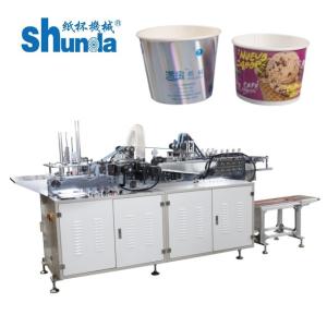 China Cost Effective Paper Container Equipment 2000pcs/Hr Flanging Machine wholesale
