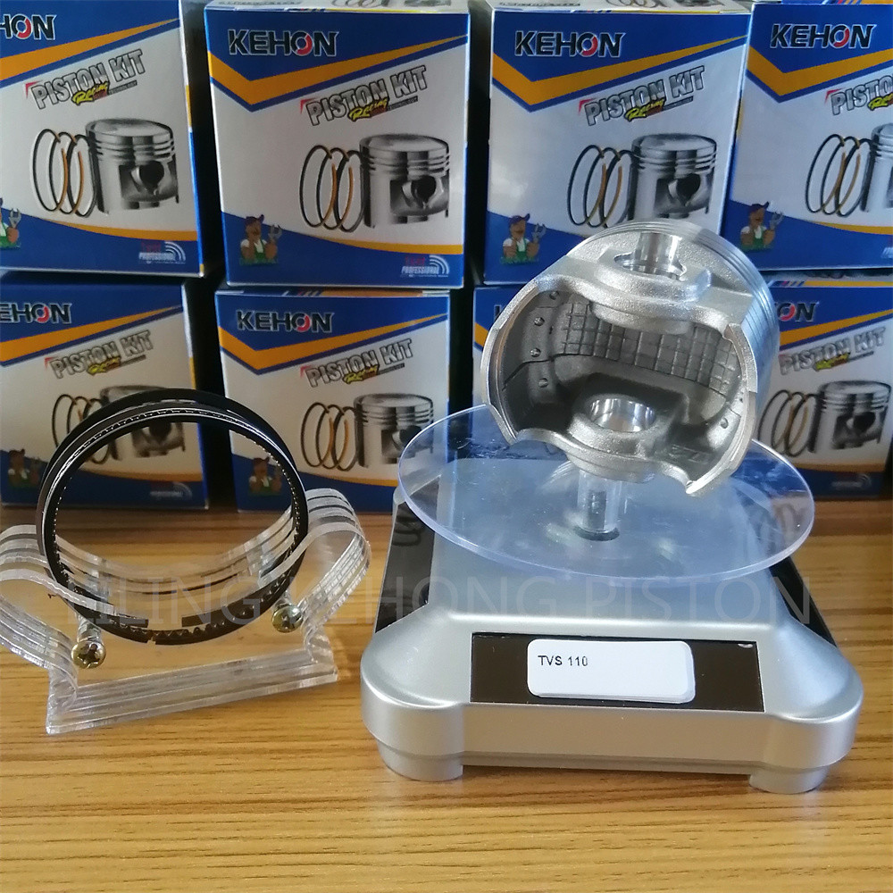 Anti Corrosion TVS Piston For Motor Cycle TVS110 Pin Size 14x38mm