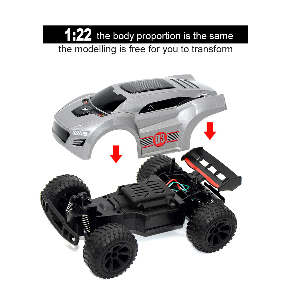 Intermediate Operator Skill Level Explosive Electric Off-Road Mountain RC Car for Christmas