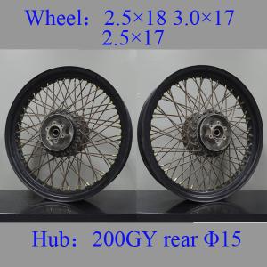 China Polished Finish Motorcycle Spoke Rims 304 Stainless Steel Durable High Strength wholesale