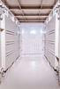 China 4 Comparts 1 Column Employee Storage Lockers Blue / White Door Flame Retardant wholesale