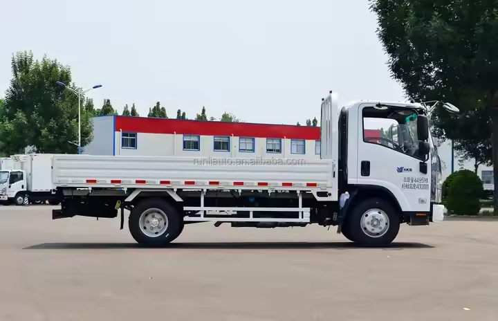China Factory Small Delivery Truck 4X2 Mini Diesel ISUZU Single Row 3Ton Light Duty Cargo Truck