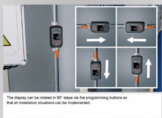 SV vortex flowmeters with display for water based media SV4610 SVN12XXXIRKG/US-100