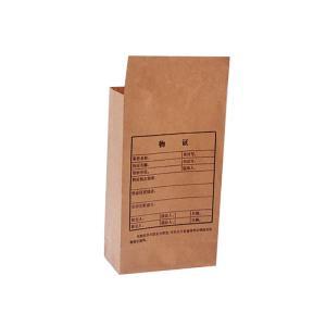 China Q027 NO.3 Kraft paper evidence bag wholesale