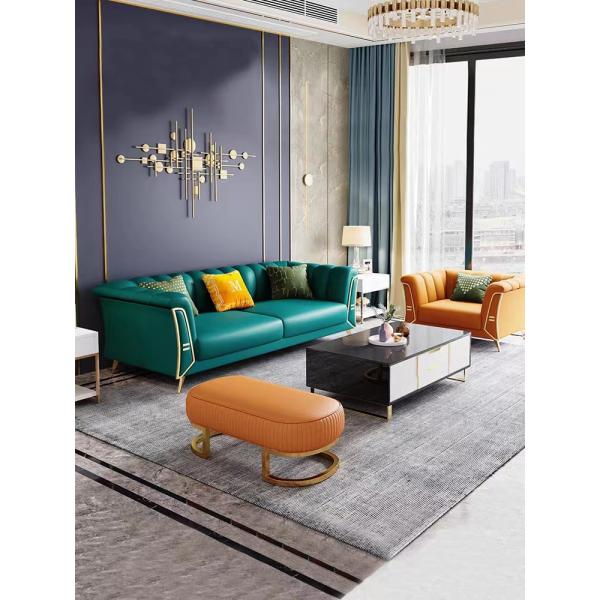 Luxury Nordic Cloth Corner Sofa Hotel Home Modern L Shaped