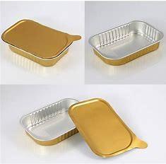 China 0.25mm Airline Catering Aluminum Disposable Containers wholesale