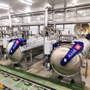 China Vertical Continuous Crateless Canning Sterilization Retort System Automated wholesale