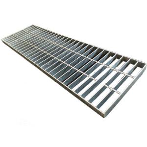 China 8mm Hot Dipped 30mm Bar Pitch Galvanized Metal Grating wholesale