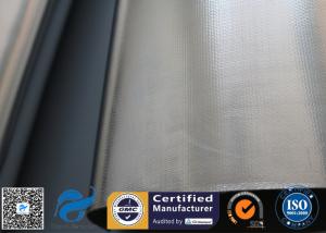 China 0.5mm Aluminium Foil / Silver Coated Fabric Fibreglass Fabric For Heat Protection wholesale