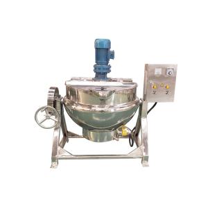 Industrial Fudge Making Machine Gas Cooker Soup Maker Kettle Pot