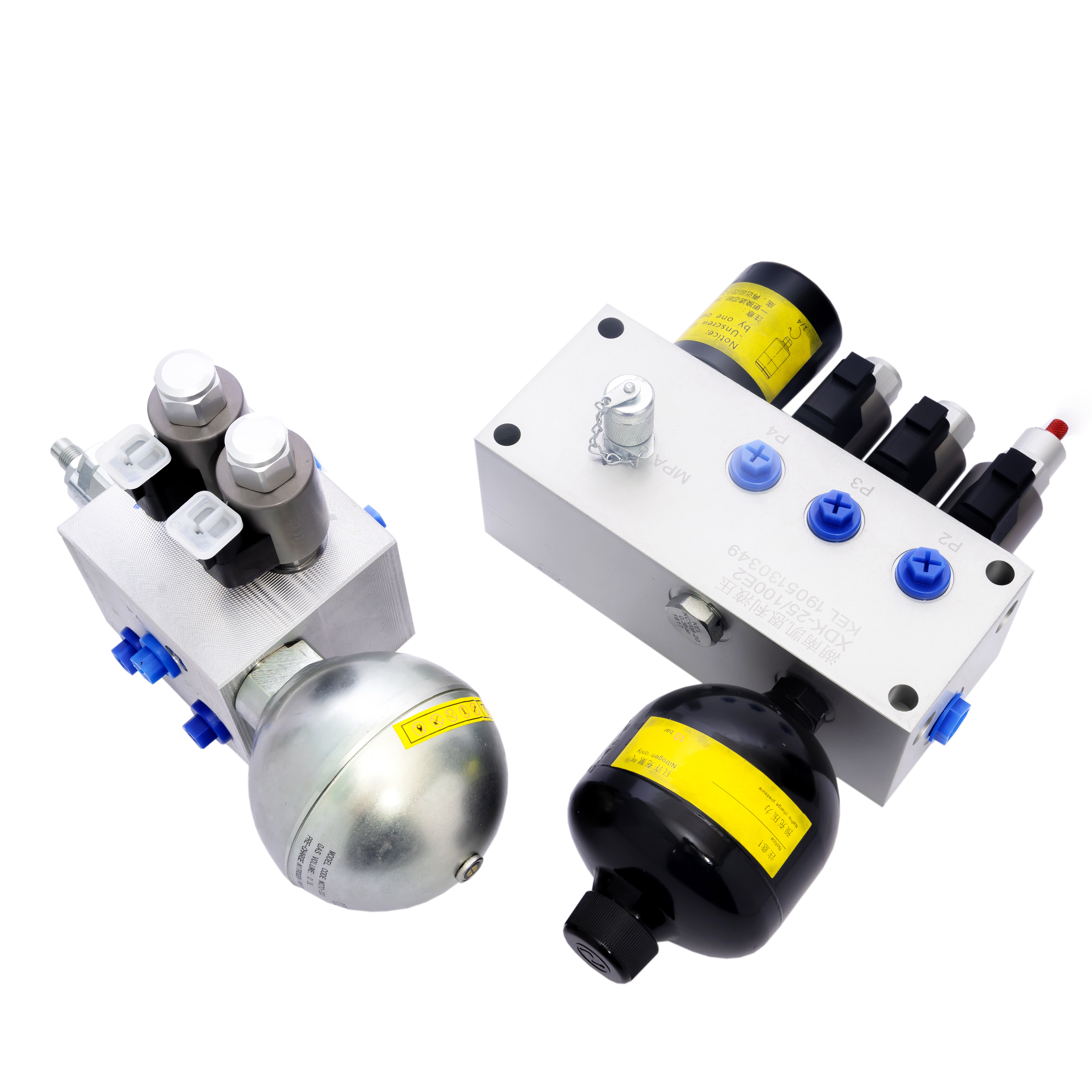 Custom Excavator Pilot Valve Solenoid Valve Pilot Manifold Steel