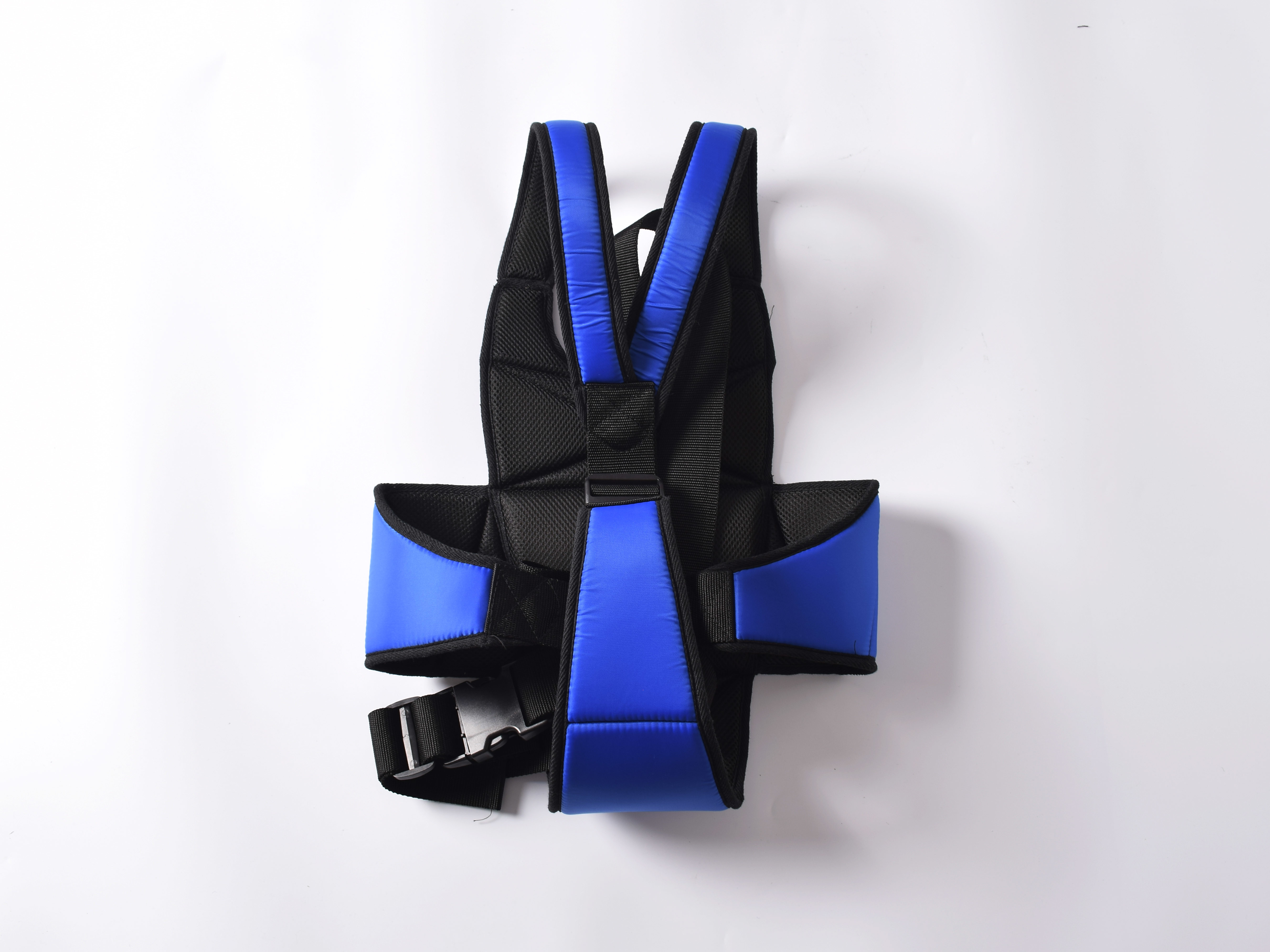 Nylon Wheelchair Accessories Seat Belt Torso Support Vest With Chest Pocket Easy Release Buckles