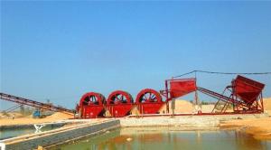 China Customized Sand Washing Plant Bucket Wheel Sand Washer Steel Plate wholesale