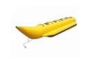 Yellow Single Inflatable Banana Boat Water Sports , Kids Fun Blow Up Water Toys