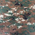 Cotton Polyester Camouflage Fabric Waterproof Camo Material 58/59''
