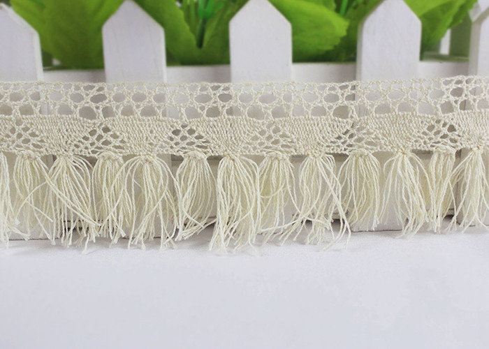 Decorative Crochet Lace Ribbon Cotton Lace Trim For Embellishment