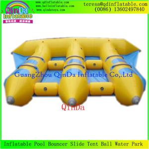 China Good Price 0.9mm PVC Tarpaulin 6 Person Inflatable Fly Fish Boat/Flying Fishing Boat wholesale