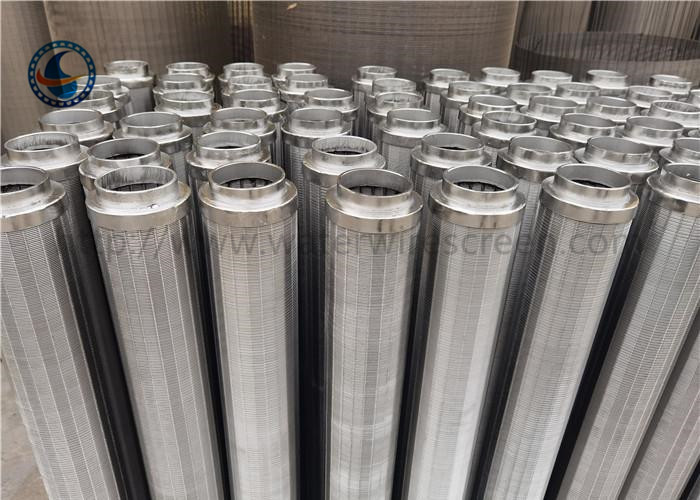 V Wire Wrapper Filter 316L Johnson Wedge Wire Screens