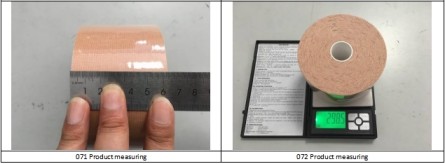 Boob Tape Pre Shipment Inspection Services 50pos/Day 24h Report