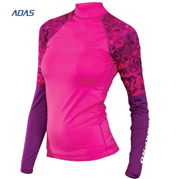 Customized MMA Bjj Long Sleeve Rash Guard UFC Fighter Shirts Digital Sublimation Printed