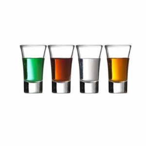 China Etched Logo 60ml FDA Certificate Unique Shot Glasses wholesale