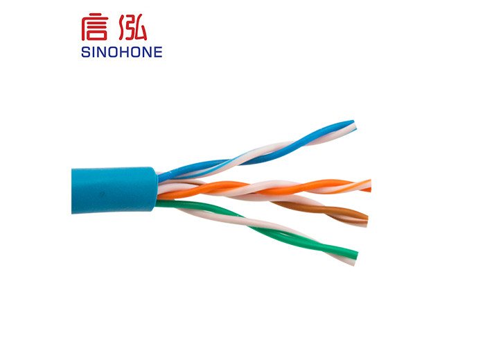 Bare Copper 24 AWG Bulk Network Cable UTP For Computer Network Cabling