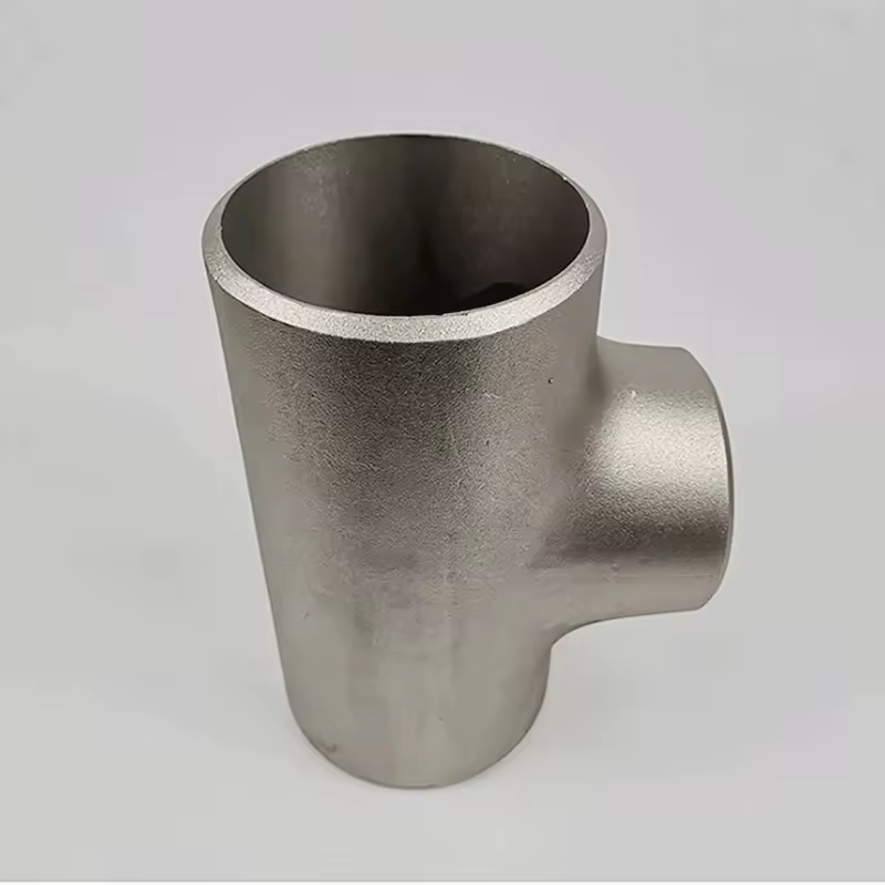 Customized Support 2 Inch SCH40 Aluminum Alloy 6061 6063 Straight Tees for NXF Butt Welded Seamless