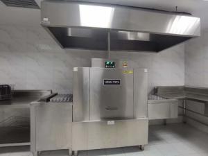 China Canteen Conveyor Commercial Dishwasher Housing Dishwashing Machine Restaurant wholesale