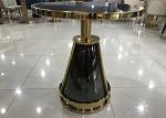 70cm Wrought Iron Glass Coffee Table