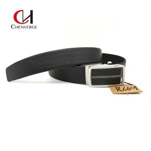 China Black Businessman 38mm Leather Belt , Antiwear Men's Genuine Leather Dress Belts wholesale