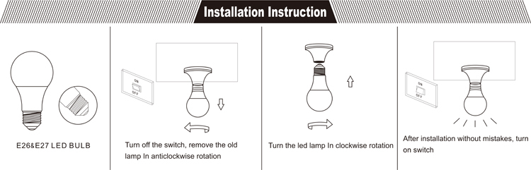 New e27 7W SMD LED bulb China led bulb lights producer