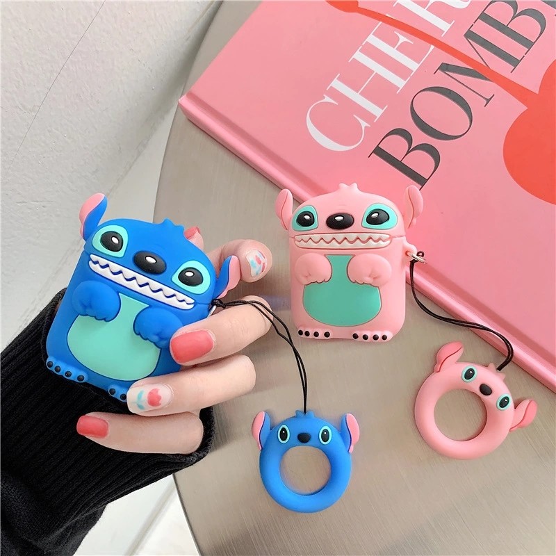 2019 new products cartoon silicone case for air-pods Protective Cover for Air-pods earbuds headset Case