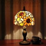 European flower retro creative nostalgia cafe bedroom living room reading light